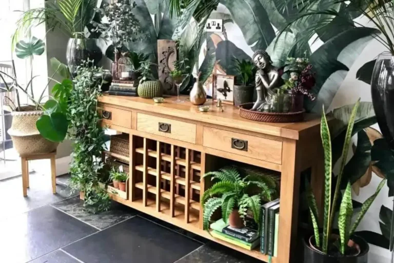 jardim dentro de casa