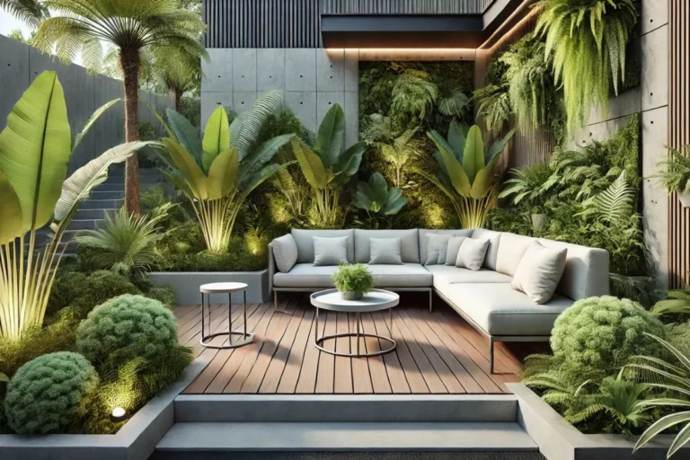 jardim moderno