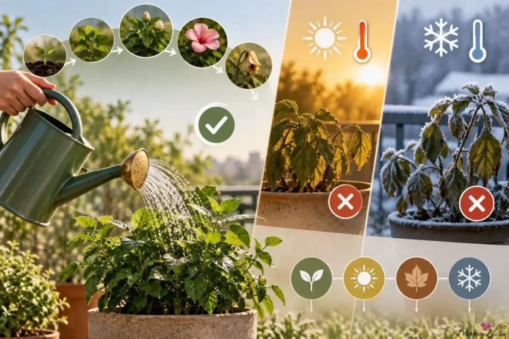 como saber se a planta precisa de rega
